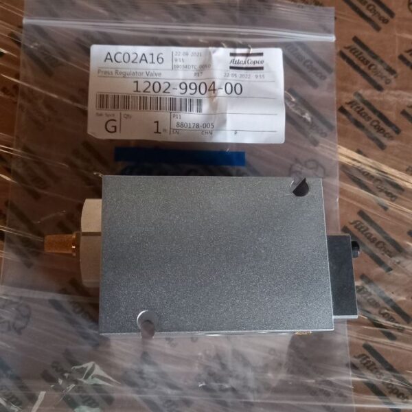شیر رگلاتور کمپرسور Atlas Copco پارت نامبر ۱۲۰۲۹۹۰۴۰۰ شیر رگلاتور کمپرسور Atlas Copco پارت نامبر ۱۲۰۲۹۹۰۴۰۰ 1202990400