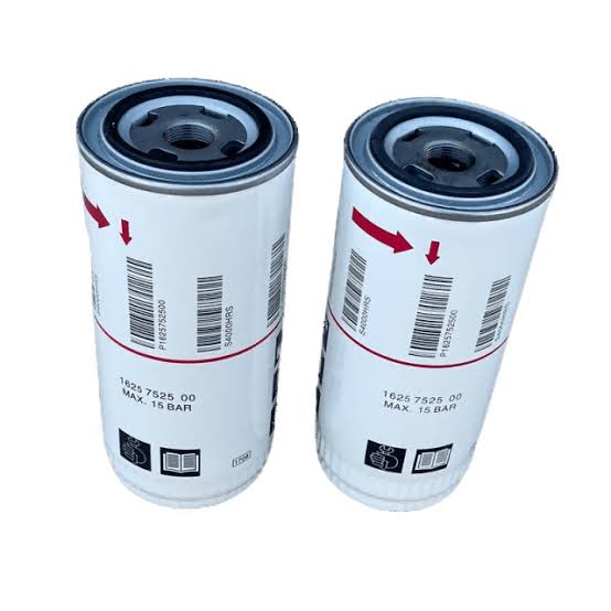فیلتر روغن کمپرسور Atlas Copco پارت نامبر ۱۶۲۵۷۵۲۵۰۰   پارت نامبر 1625752500